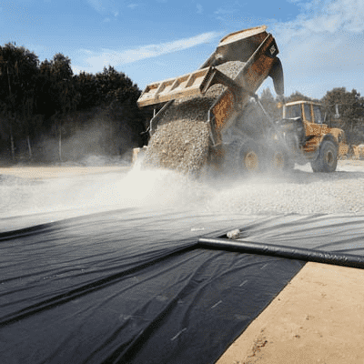 Nonwoven PET Geotextile For Road Landfill Projects