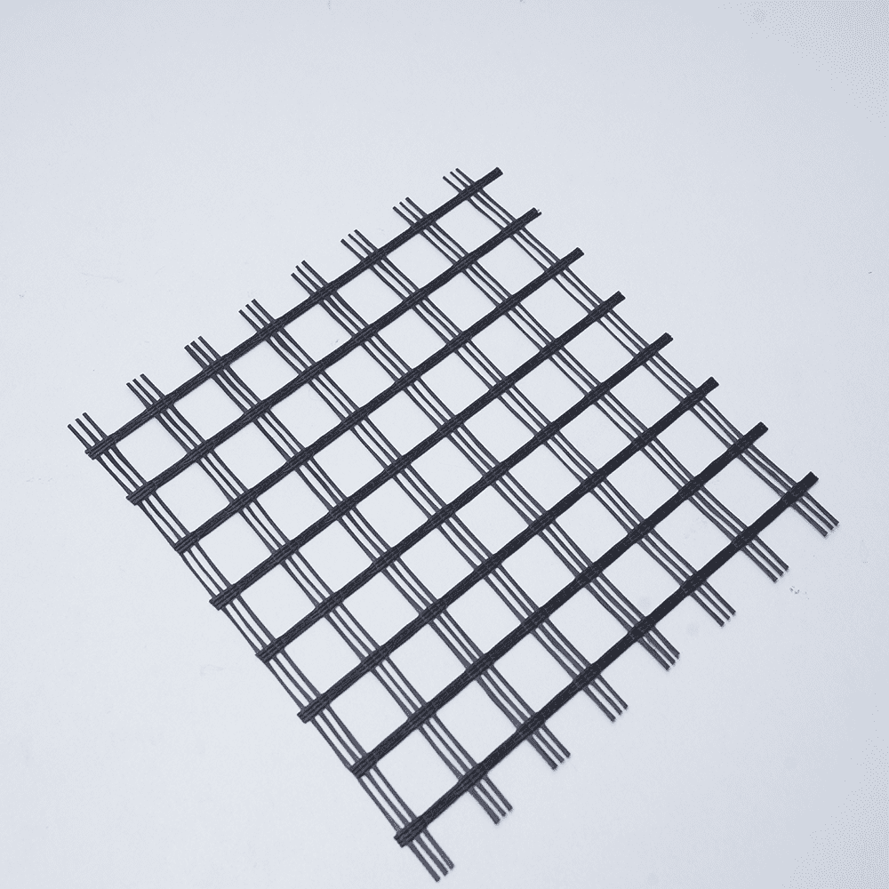 Reinforced subgrade mesh fiberglass geogrid