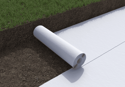 Nonwoven PET Geotextile For Road Landfill Projects