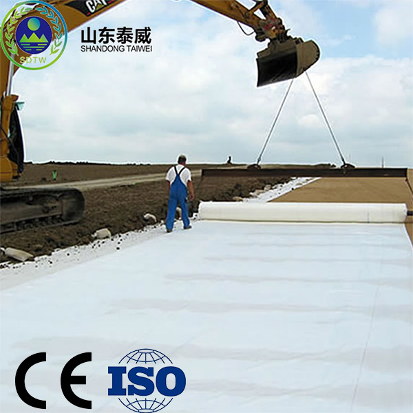 PET Geotextile Nonwoven For Road Construction