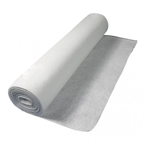 Short fiber permeable PP non-woven geotextile