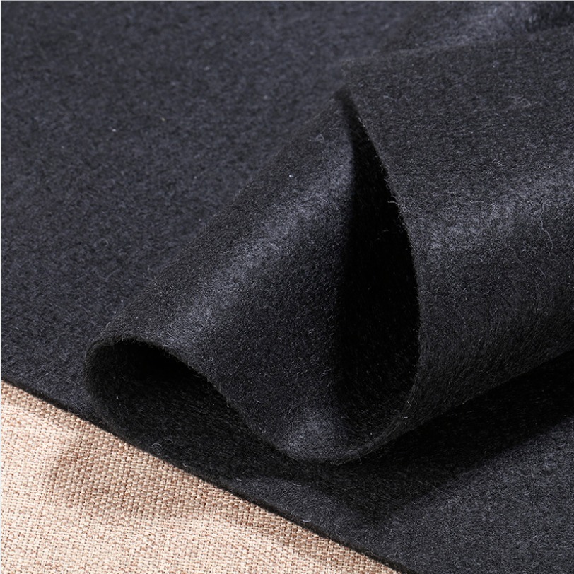 Black PP Filter Staple Fiber Nonwoven Geotextile Fabric