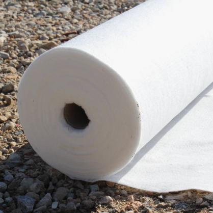 Filament non-woven drainage geotextiles are used in water conservancy, highway and other projects