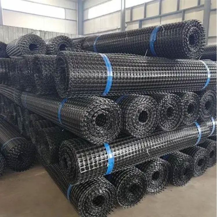 Geotechnical materials for road construction reinforcement Geogrid Mesh
